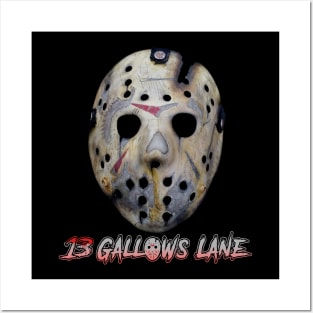 13 Gallows Lane Dead White Posters and Art